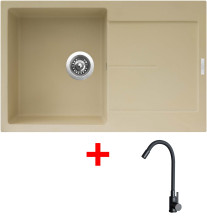 Sinks ULTIMA 790 Sahara + ELASTA černá matná 